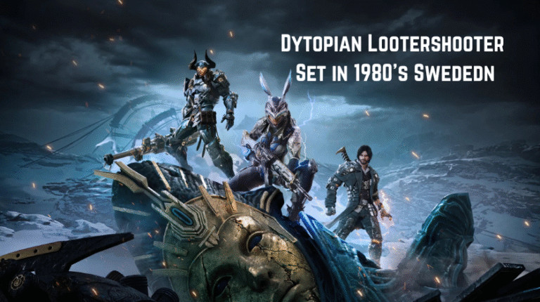 Dytopian Lootershooter Set in 1980's Swededn