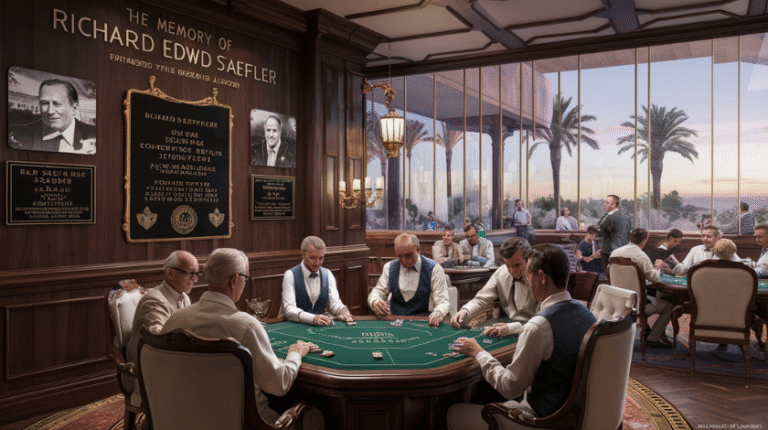 What is the Richard Edward Staeffler Memorial California Card Room