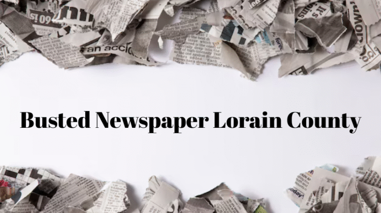 Busted Newspaper Lorain County