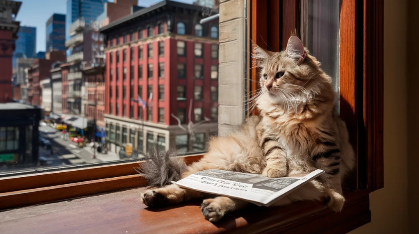 Munchkin or Maine Coon NYT